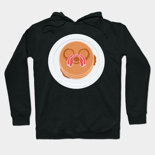 Bacon Pancakes Adventure Time Hoodie by JustSandN